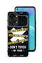 OnePlus Nord 2T 5G Protective Case Cover Caution Never Touch My Phone