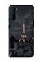 غطاء حماية لهاتف OnePlus Nord بتصميم برج إيفل في الليل - 2