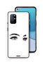 غطاء حماية لهاتف OnePlus 8T 5G برسومات عيون فنية