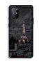 غطاء حماية لهاتف OnePlus 8T 5G بطبعة برج إيفل في الليل - 2