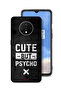 OnePlus 7T Protective Case Cover Cute But Psycho