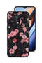 OnePlus 7 Protective Case Cover Peach Small Roses