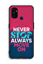 غطاء حماية OnePlus Nord N100 - لا تتوقف أبدًا - تحرك دائمًا - 2
