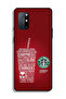 غطاء حماية لهاتف OnePlus 8T 5G بملصق قهوة - 2