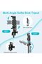 Eocean Mini Selfie Stick 41.5cm Extendable Grip Travel Phone Tripod - 5