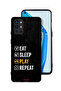 غطاء حماية لهاتف OnePlus 9R 5G، تناول الطعام، النوم، اللعب، التكرار
