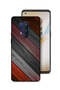 غطاء حماية لهاتف OnePlus 8 Pro بنمط خشبي ملون