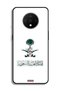 OnePlus 7T Protective Case Cover Kingdom Of Saudi Arabia Sign Of Flowers - 2