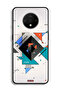 OnePlus 7T Protective Case Cover Square And Triangle Shapes Abstract Pattern - 2