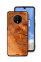 OnePlus 7T Protective Case Cover Crack Wood