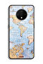 OnePlus 7T Protective Case Cover World Map - 2