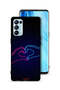 Oppo Reno5 Pro 5G Protective Case Cover Touching Hand Making Heart