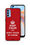 Oppo Reno4 4G Protective Case Cover Keep Calm And Dont Touch My Phone