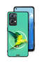 غطاء حماية لهاتف Oppo Reno7 Pro 5G بتصميم فن تجريدي ببغاء