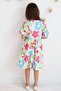 Girl's Summer Flower Patterned Dress - 3/4/5/6/7/8/9/10/11