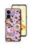 غطاء حماية لهاتف Oppo Reno9 5G برسومات دونات فنية