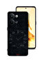 غطاء حماية لهاتف Oppo Reno9 5G بتصميم ساعة رياضية