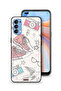 Oppo Reno4 4G Protective Case Cover Canva Shoes And Camera Art