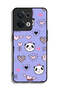Oppo Reno8 5G Protective Case Cover Love And Panda Doodle - 2