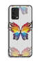 Oppo A95 4G Protective Case Cover Digital Art Simple Background Minimalism Butterfly - 2
