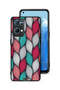 غطاء حماية لهاتف Oppo Reno7 Pro 5G بنقشة ريشة