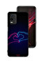 Oppo K9x Protective Case Cover Touching Hand Making Heart