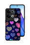 غطاء حماية لهاتف Oppo Reno8 Pro Plus 5G بنقشة قلوب داجا