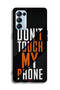 Oppo Reno5 Pro 5G Protective Case Cover Do Not Touch My Phone - 2