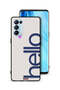 Oppo Reno5 Pro 5G Protective Case Cover Hello