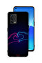 Oppo A95 4G Protective Case Cover Touching Hand Making Heart