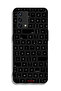 Oppo A95 4G Protective Case Cover Random Keyboard Keys Pattern - 2