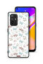 غطاء حماية لهاتف Oppo A95 5G بطبعة أرنب وفراشات