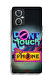 Oppo A96 5G (China) Protective Case Cover Do Not Touch My Phone - 2