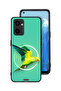 غطاء حماية لهاتف Oppo Reno7 SE 5G بتصميم فن تجريدي ببغاء