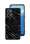 غطاء حماية لهاتف Oppo Reno7 Pro 5G بنمط تجريدي بخطوط X