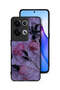 غطاء حماية لهاتف Oppo Reno8 Pro Plus 5G بنقشة ورود لامعة