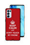 Oppo Reno5 Pro 5G Protective Case Cover Keep Calm And Dont Touch My Phone