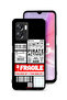 OnePlus Nord N300 Protective Case Cover Private Activist Fragile Sticker