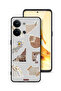 Oppo Reno9 5G Protective Case Cover Pieces Of Paper Stickers