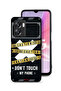 OnePlus Nord N300 Protective Case Cover Caution Never Touch My Phone