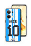 غطاء حماية لهاتف Oppo Reno9 Pro Plus 5G بتصميم Messi 10