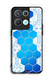 Oppo Reno8 Pro 5G Protective Case Cover Honeycomb Hexagon Icon Networks - 2
