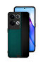 غطاء حماية جلدي بنمط هندسي لهاتف Oppo Reno8 Pro Plus 5G