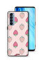 غطاء حماية لهاتف Oppo Reno4 Pro 4G - أيقونة الفراولة