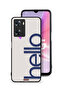 Oppo A77s Protective Case Cover Hello