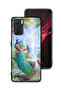 غطاء حماية لهاتف Oppo K9 Pro بنقشة الطاووس
