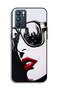 Oppo Reno6 5G Protective Case Cover Girl Face Abstract Art - 2