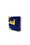مصحف صغير مغطى بالمخمل مع حزام وشرابة - 3
