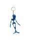 Skeleton Design Decorative Keychain Skeleton Vehicle Ornament Blue Color