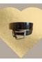 100% Leather Patent Leather 4cm Men's Sports Cloth Linen Jeans Canvas Pants Belt - 2